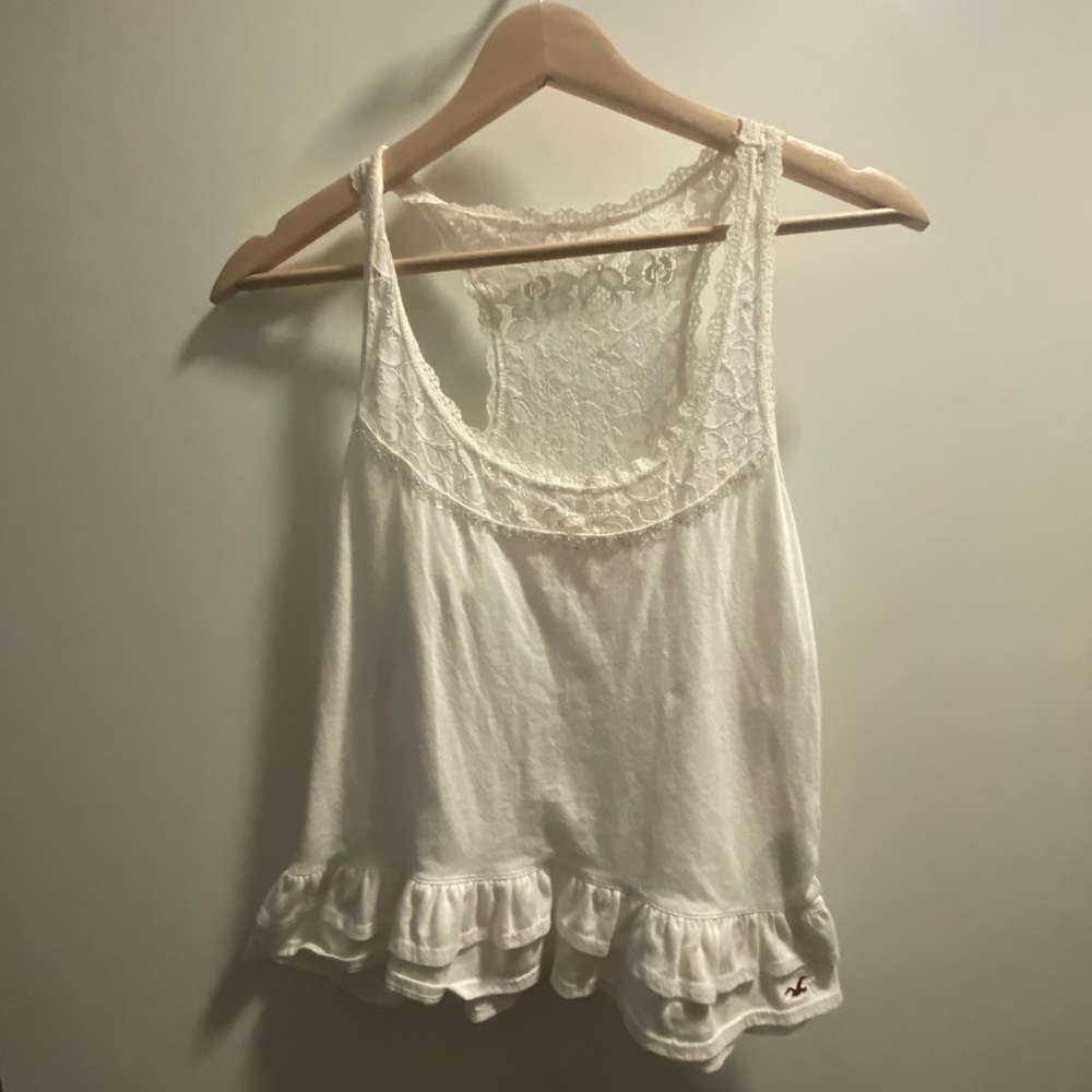 Hollister Ruffle Tank